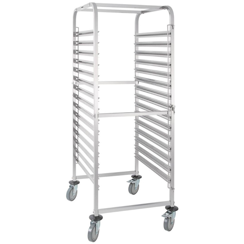 Regalwagen mit Schienen GN- 15 Ebenen - Vogue Regalwagen mit Schienen GN- 15 Ebenen - Vogue