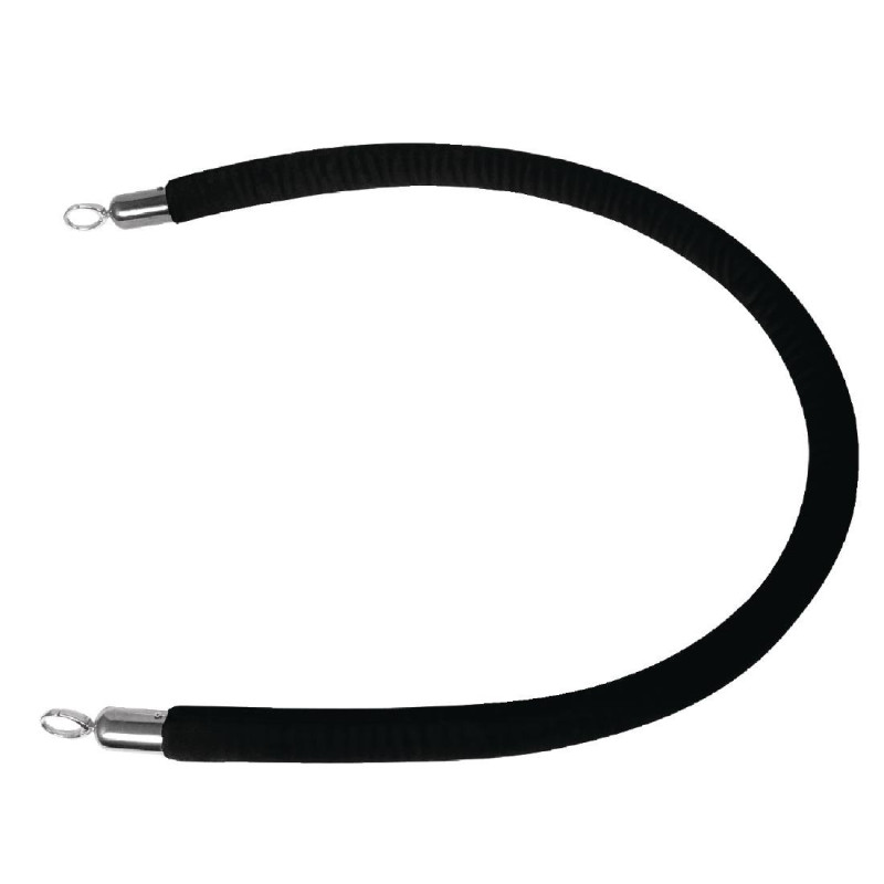 Empfangsseil schwarz - 2,5m - Bolero - Fourniresto Empfangsseil schwarz - 2,5m - Bolero - Fourniresto