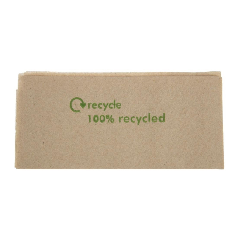 Servietten 1-lagig aus recyceltem Papier mit Spender 320 x 300mm - Packung mit 6000 Stück - FourniResto Servietten 1-lagig aus recyceltem Papier mit Spender 320 x 300mm - Packung mit 6000 Stück - FourniResto