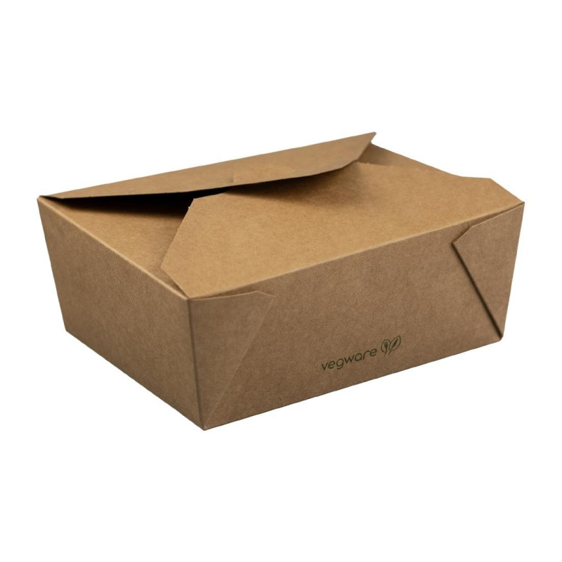 Essensboxen 1300 ml - Packung mit 300 - Vegware Essensboxen 1300 ml - Packung mit 300 - Vegware