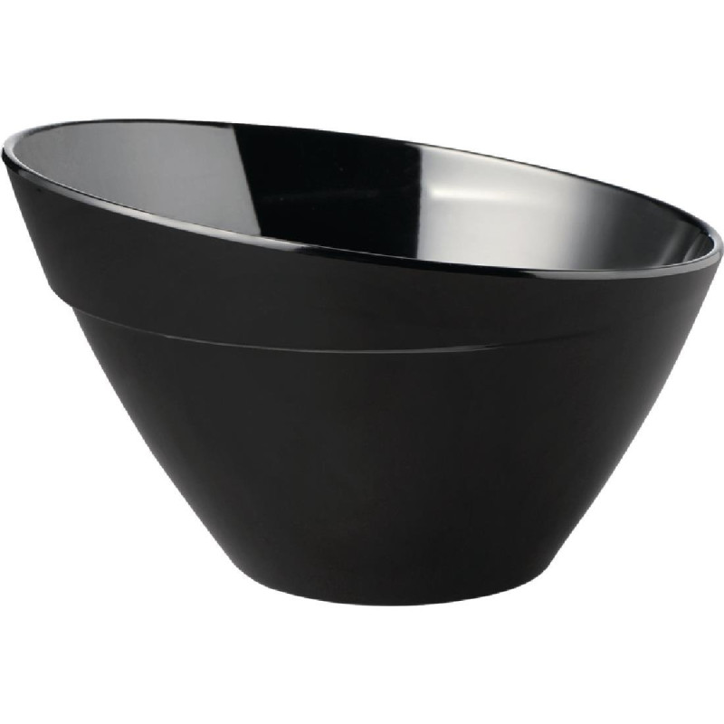 Schwarze Waage Salatschüssel - Ø300mm - APS - Fourniresto Schwarze Waage Salatschüssel - Ø300mm - APS - Fourniresto