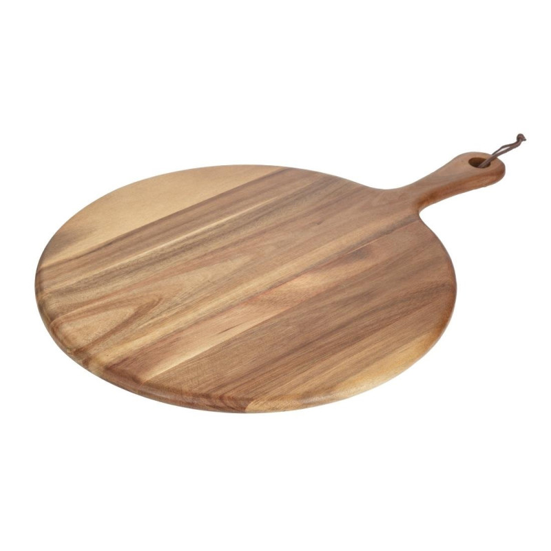 Round acacia board 355mm - Olympia - Fourniresto Round acacia board 355mm - Olympia - Fourniresto