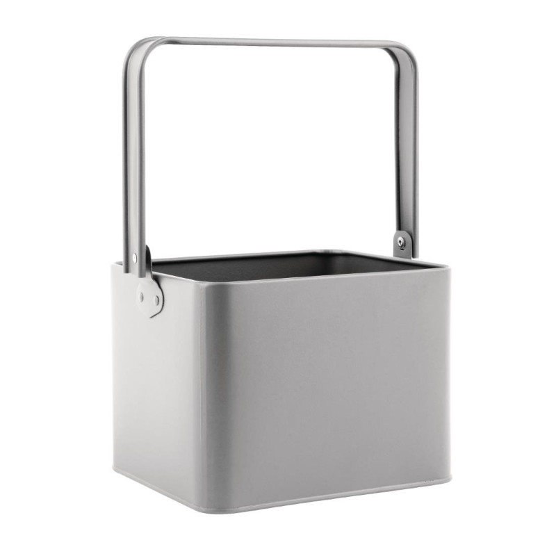Tischkorb verzinkt grau - 180x155x135mm - Olympia - Fourniresto Tischkorb verzinkt grau - 180x155x135mm - Olympia - Fourniresto