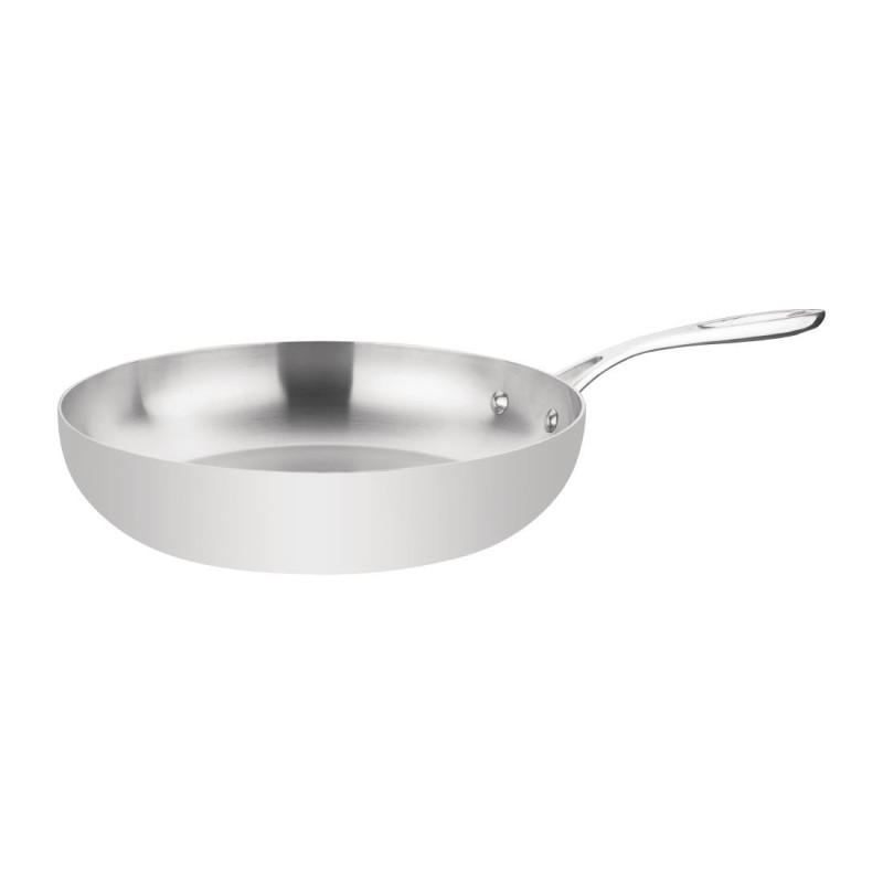 Induktions-Pfanne mit dreifacher Schicht - Ø 280mm - Vogue - Fourniresto Induktions-Pfanne mit dreifacher Schicht - Ø 280mm - Vogue - Fourniresto