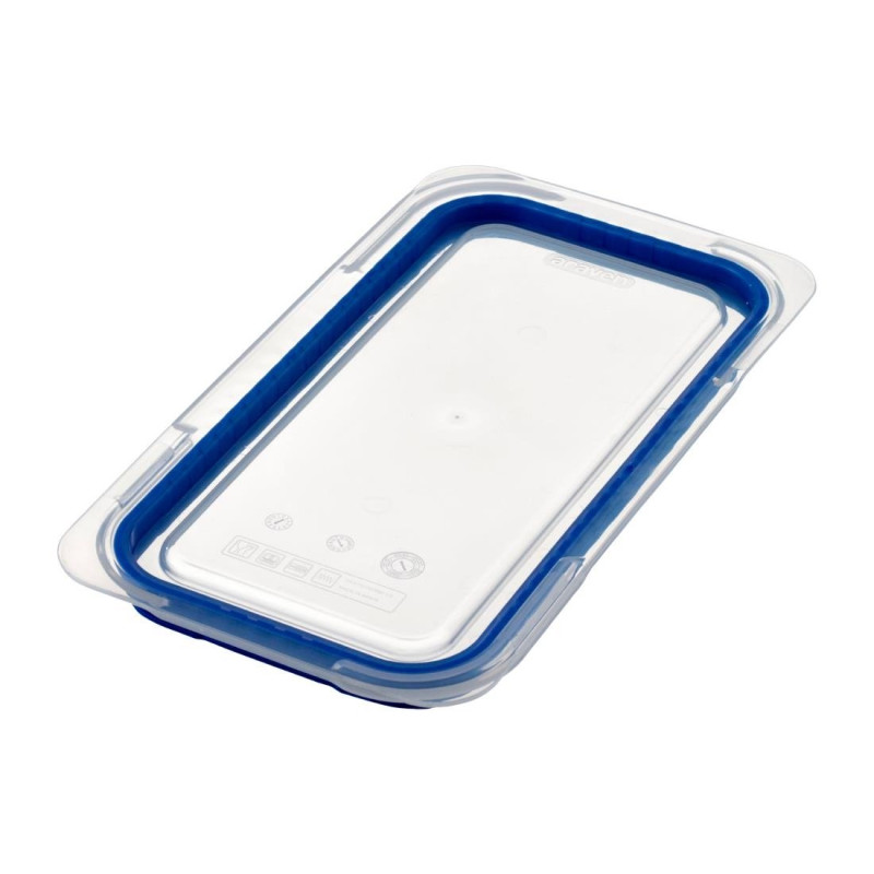 Blauer Deckel aus BPA-freiem ABS - GN 1/3 - Fourniresto Blauer Deckel aus BPA-freiem ABS - GN 1/3 - Fourniresto