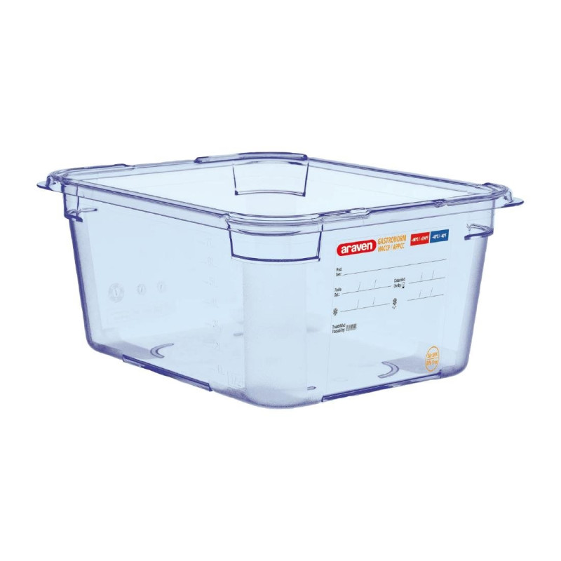Luftdichte blaue ABS GN1/2 150mm - Araven - Fourniresto Luftdichte blaue ABS GN1/2 150mm - Araven - Fourniresto