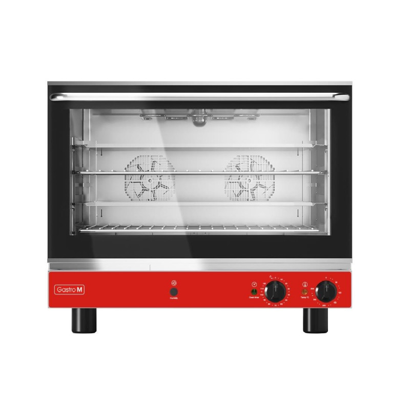 Vier Konvektionsöfen mit Türabdeckung und Befeuchter 400 V - Gastro M Vier Konvektionsöfen mit Türabdeckung und Befeuchter 400 V - Gastro M