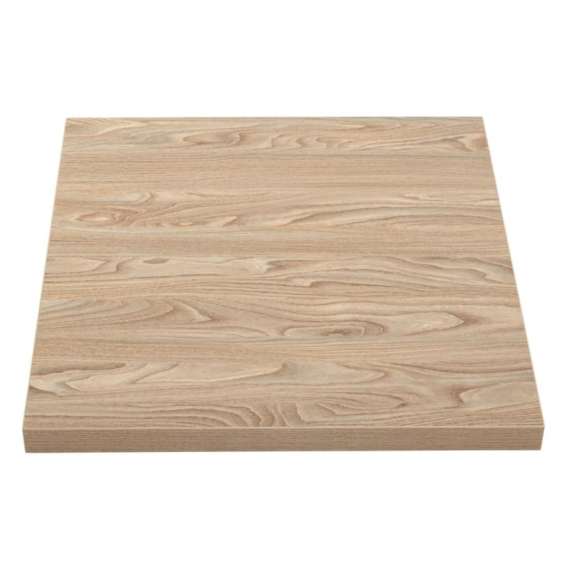 Tischplatte Quadrat Holzoptik Hell - 700 mm - Bolero Tischplatte Quadrat Holzoptik Hell - 700 mm - Bolero