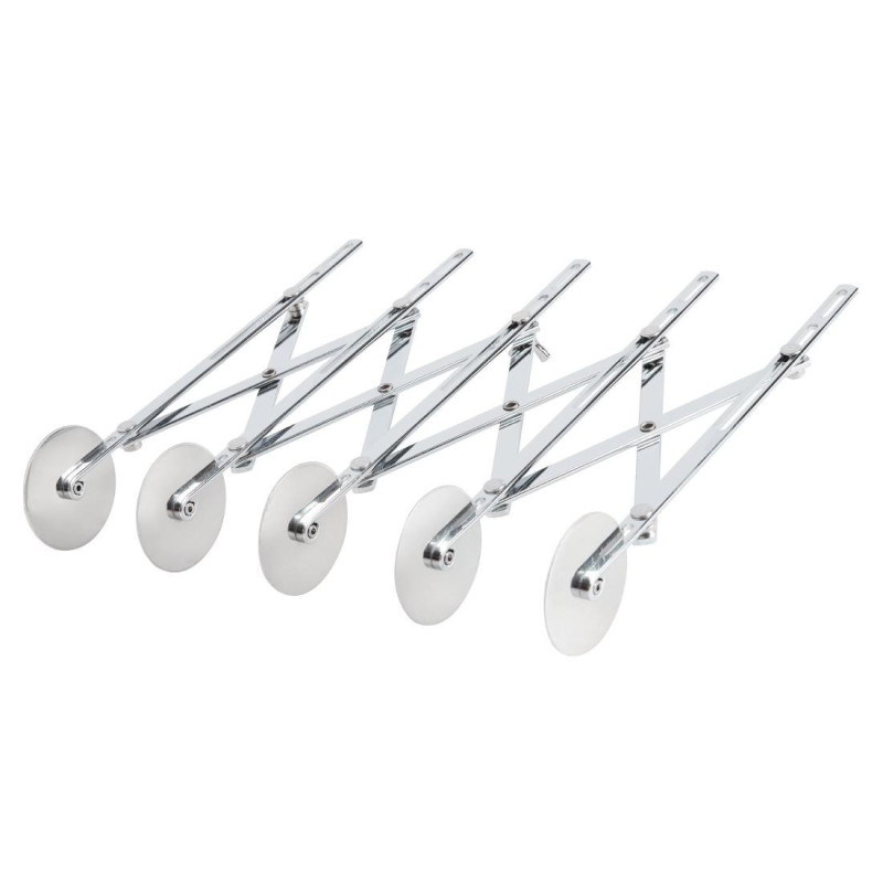 Mehrfach ausziehbares Rollenregal mit 5 Rollen - Schneider - Fourniresto Mehrfach ausziehbares Rollenregal mit 5 Rollen - Schneider - Fourniresto