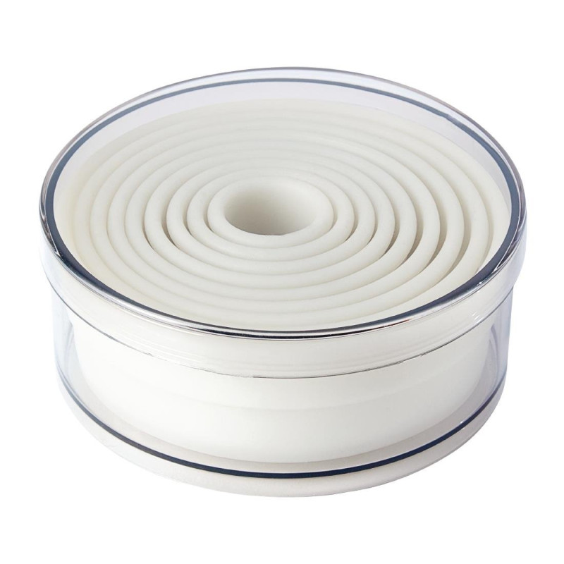 Set mit 9 glatten runden Ausstechformen - Schneider - Fourniresto Set mit 9 glatten runden Ausstechformen - Schneider - Fourniresto