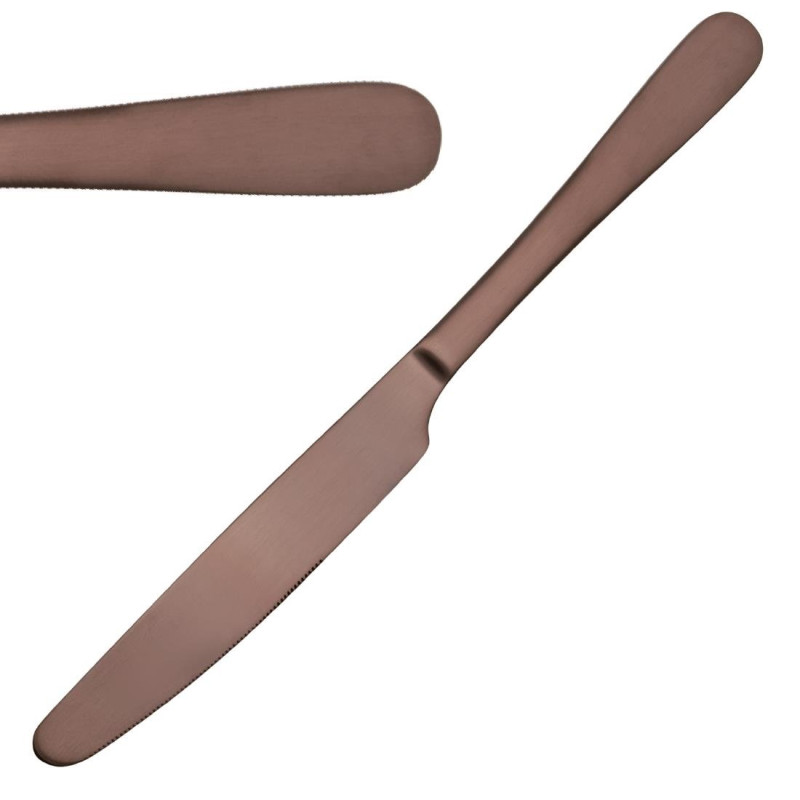 Cyprium Copper Table Knives - Set of 12 - Olympia Cyprium Copper Table Knives - Set of 12 - Olympia