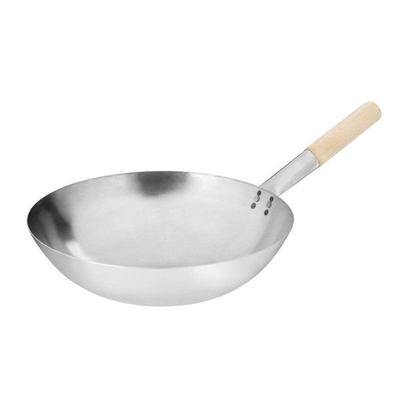 Wok Konisch - 35,6 cm - Vogue - Fourniresto Wok Konisch - 35,6 cm - Vogue - Fourniresto