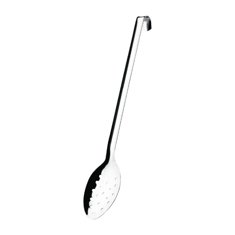 Durchlöcherter Löffel mit Haken - L 405mm - Vogue Durchlöcherter Löffel mit Haken - L 405mm - Vogue