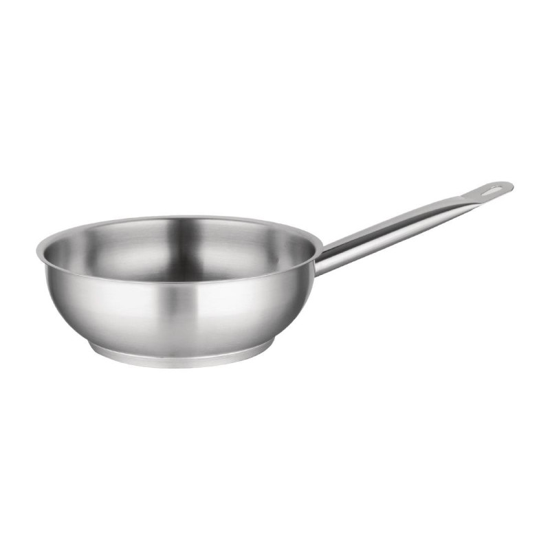 Edelstahlbratpfanne - Ø 240 mm - Vogue Edelstahlbratpfanne - Ø 240 mm - Vogue