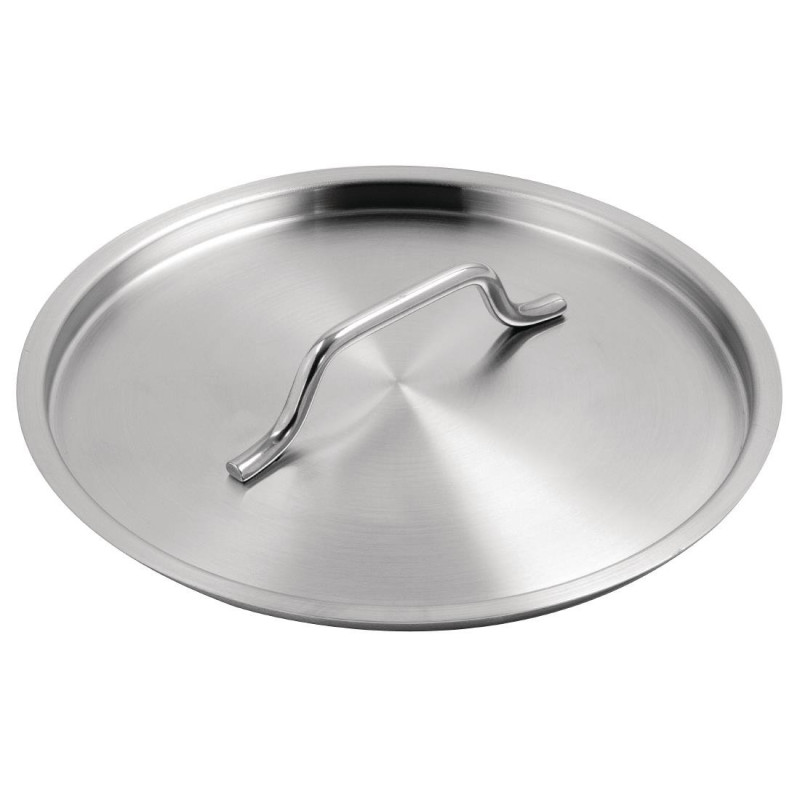Edelstahldeckel - Ø 200 mm - Vogue Edelstahldeckel - Ø 200 mm - Vogue