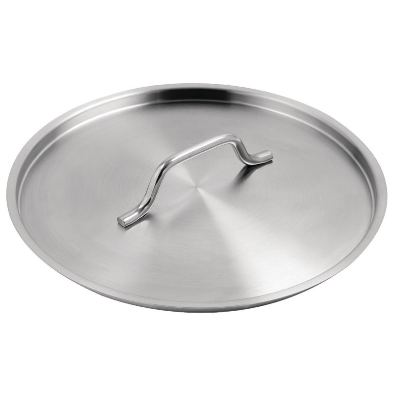 Edelstahldeckel - Ø 280mm - Vogue Edelstahldeckel - Ø 280mm - Vogue
