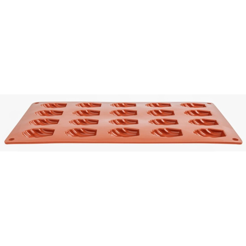 Backform für 20 Mini-Madeleines aus Silikon Formaflex - GN 1/3 - Pavoni Backform für 20 Mini-Madeleines aus Silikon Formaflex - GN 1/3 - Pavoni