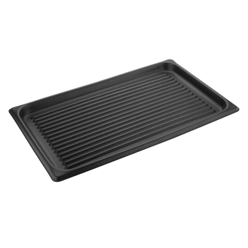 Rillenplatte GN 1/1 Antihaftbeschichtet - Vogue Rillenplatte GN 1/1 Antihaftbeschichtet - Vogue