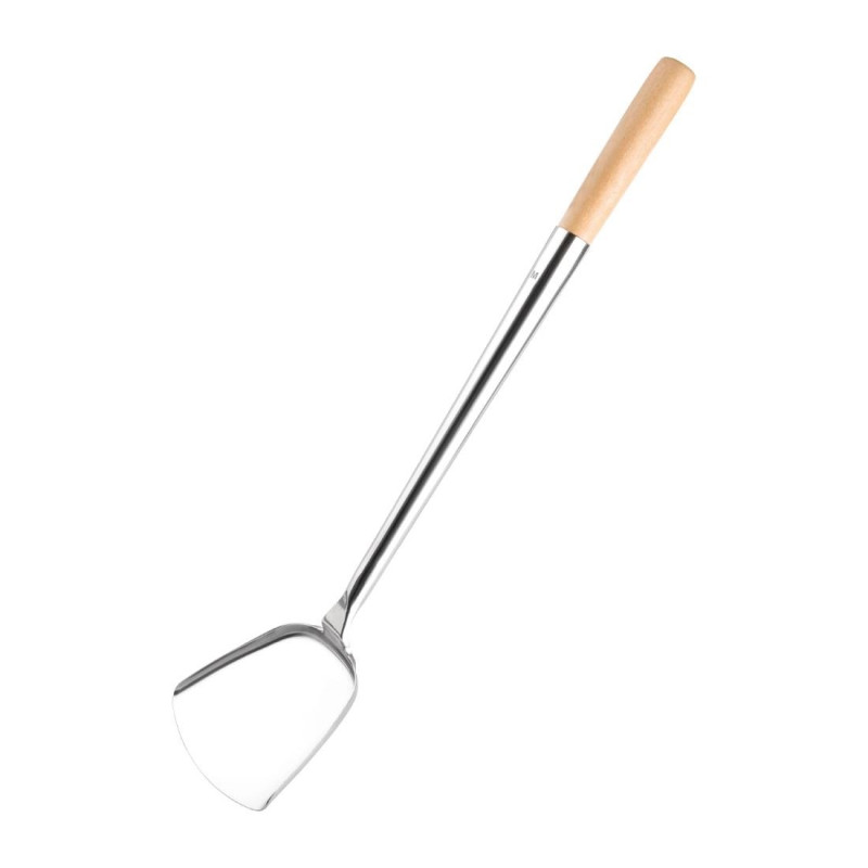 Wok-Spatel aus Edelstahl - Vogue - Fourniresto Wok-Spatel aus Edelstahl - Vogue - Fourniresto