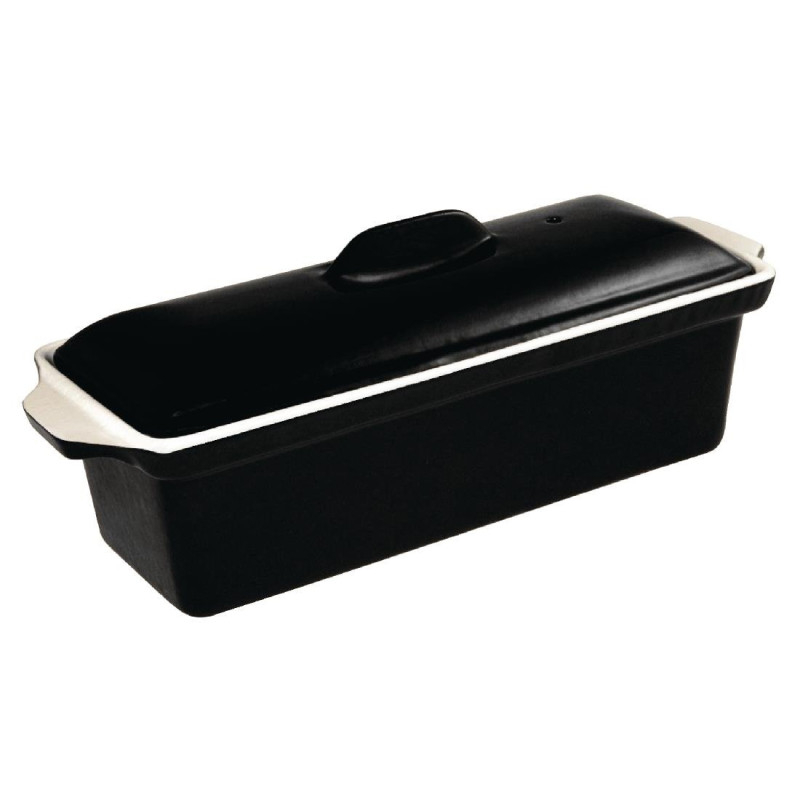 Terrine aus schwarzem Gusseisen - 1,7L - Vogue Terrine aus schwarzem Gusseisen - 1,7L - Vogue