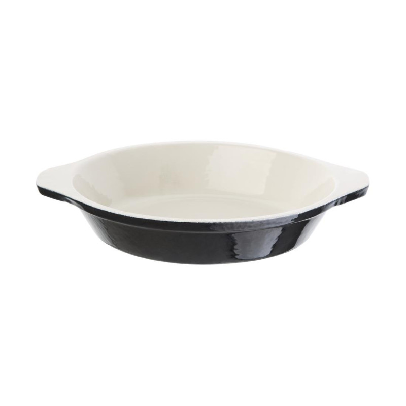 Auflaufform rund schwarz - 400 ml - Vogue Auflaufform rund schwarz - 400 ml - Vogue