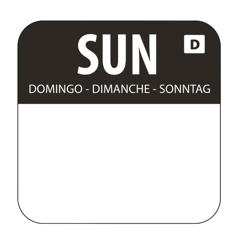 Lösliche Etiketten für Lebensmittel "Dimanche" - Vogue Lösliche Etiketten für Lebensmittel "Dimanche" - Vogue