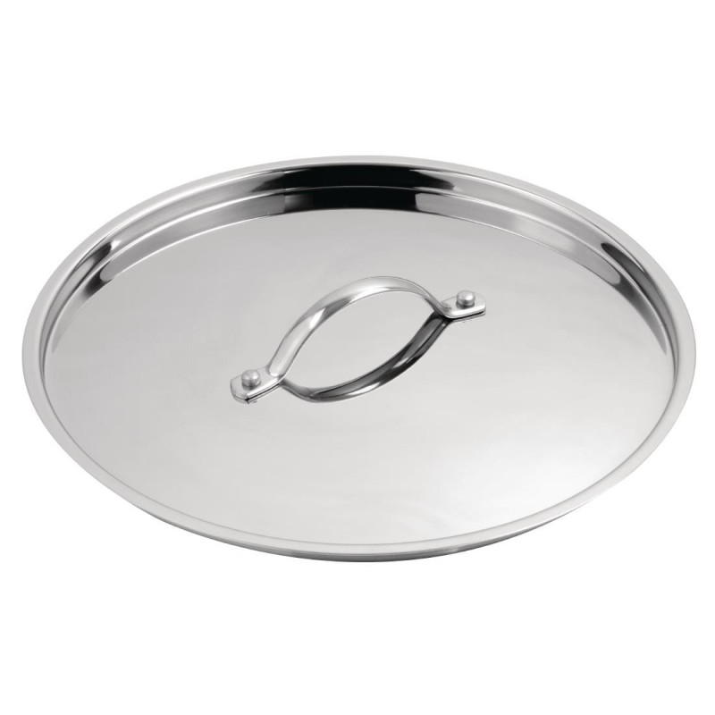 Couvercle De Casseroles Triple Épaisseur Tri Wall - Ø 280mm - Vogue Couvercle De Casseroles Triple Épaisseur Tri Wall - Ø 280mm - Vogue