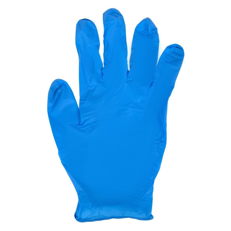 Einweg-Nitrilhandschuhe, unsteril, blau, Größe XL - 100er-Pack - FourniResto - Fourniresto Einweg-Nitrilhandschuhe, unsteril, blau, Größe XL - 100er-Pack - FourniResto - Fourniresto