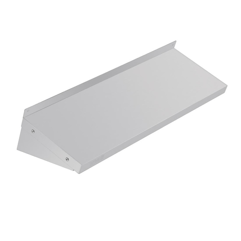 Wandregal aus Edelstahl - L 900mm - Vogue Wandregal aus Edelstahl - L 900mm - Vogue