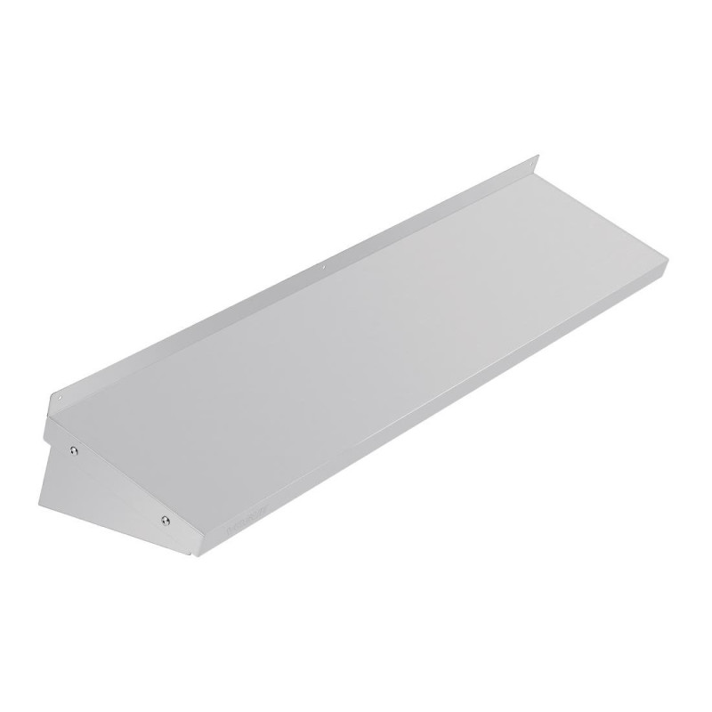 Wandregal aus Edelstahl L 1200mm - Vogue Wandregal aus Edelstahl L 1200mm - Vogue