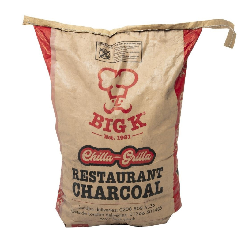 Holzkohle FSC für Grill - 12 kg - Big K Holzkohle FSC für Grill - 12 kg - Big K