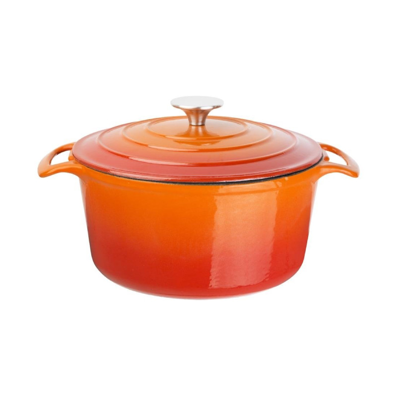 Bräter Rund Orange Vogue 3,2 L aus Gusseisen Bräter Rund Orange Vogue 3,2 L aus Gusseisen