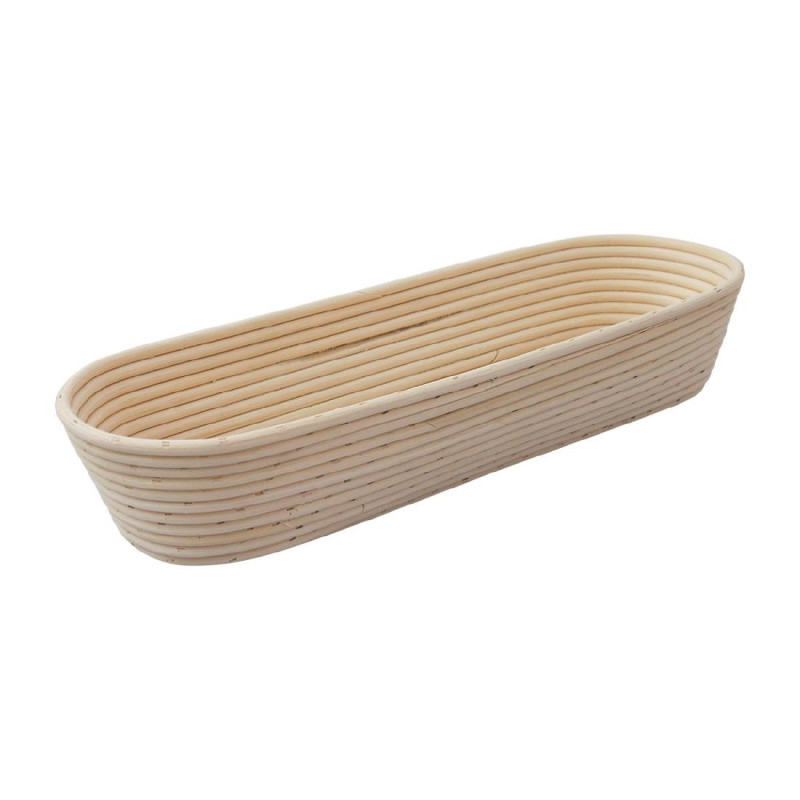Schneider DW280 - Moule à Pain Long Ovale 2 kg en Rotin Naturel Schneider DW280 - Moule à Pain Long Ovale 2 kg en Rotin Naturel