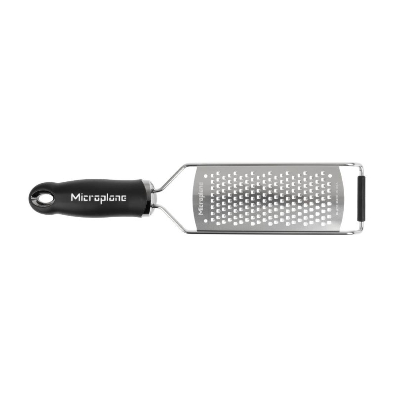 Reibe mit groben Körnern von Microplane aus Edelstahl: Leistung und Qualität Reibe mit groben Körnern von Microplane aus Edelstahl: Leistung und Qualität
