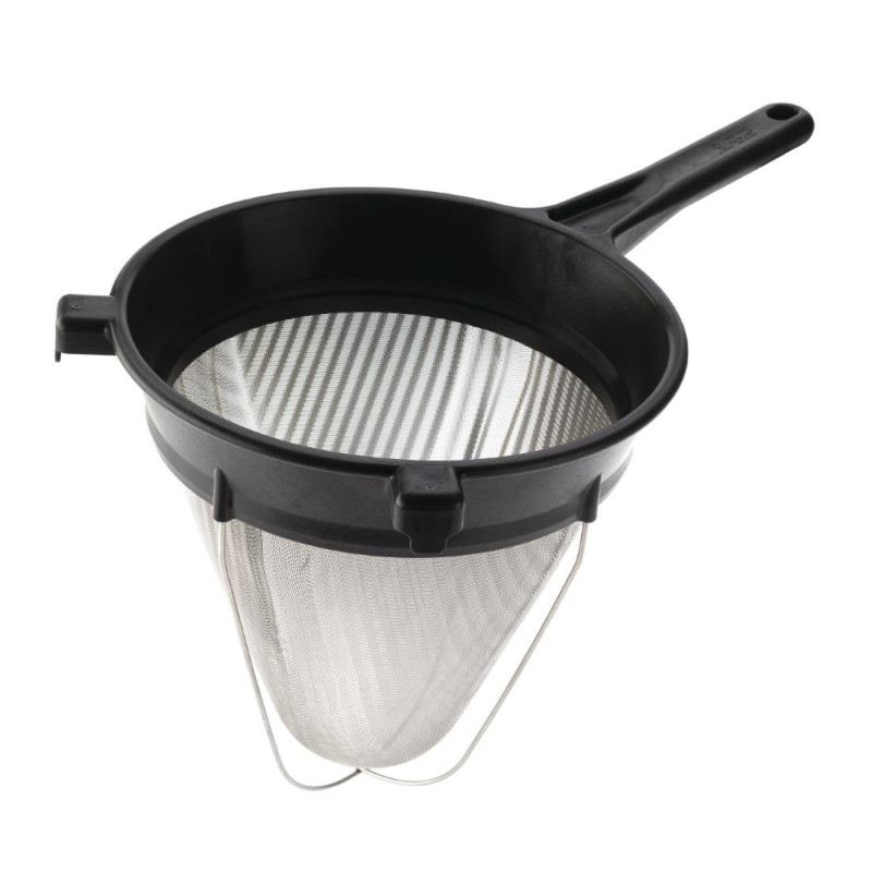Exoglass Matfer 255mm Bouillon Strainer: Quality, Durability & Comfort Exoglass Matfer 255mm Bouillon Strainer: Quality, Durability & Comfort