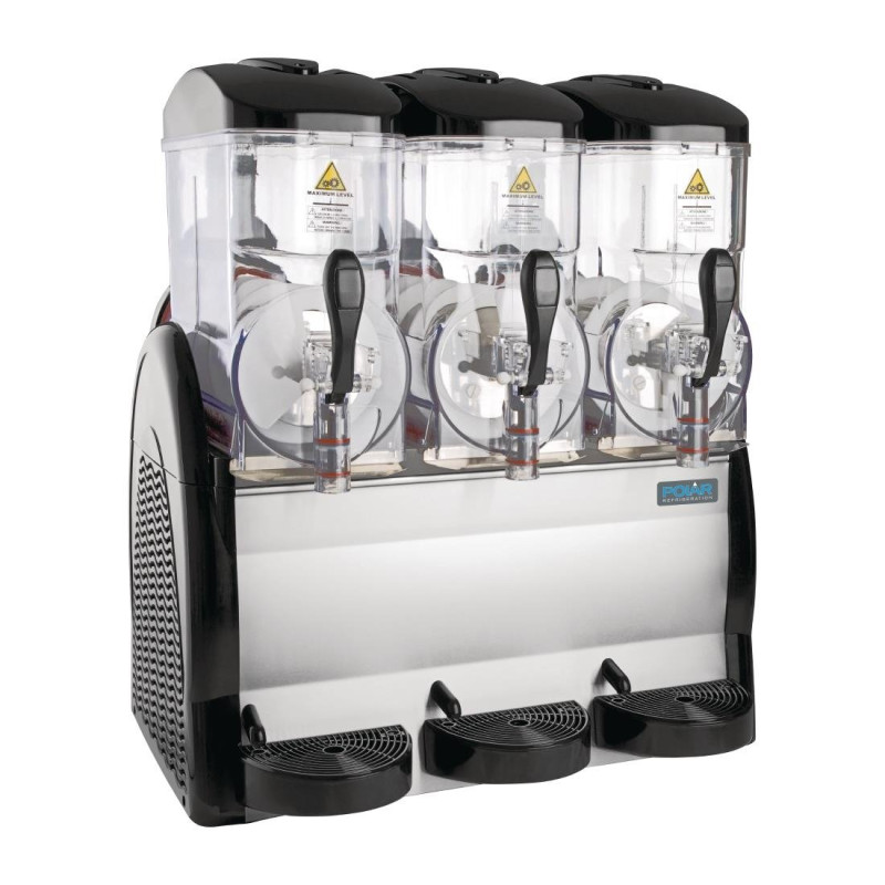 Eismaschine Polar Slush-Serie G 3 x 12 L: Leistungsstarkes System für leckere Getränke Eismaschine Polar Slush-Serie G 3 x 12 L: Leistungsstarkes System für leckere Getränke
