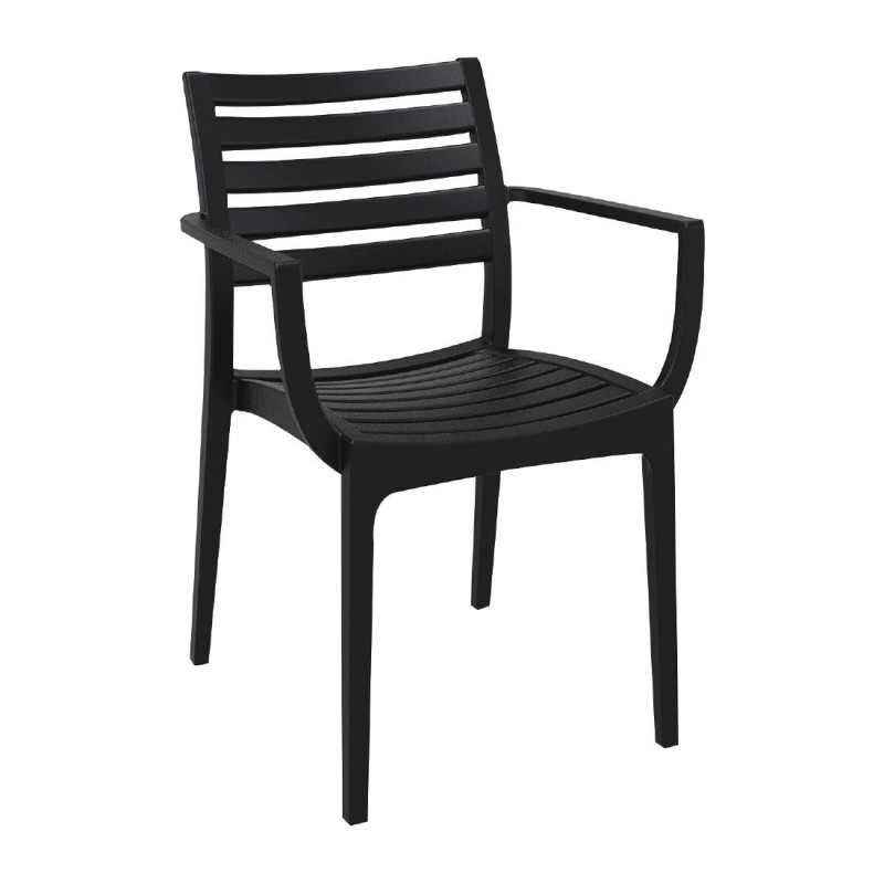 Schwarze Artemis Siesta-Sessel - Modernes Design und Langlebigkeit Schwarze Artemis Siesta-Sessel - Modernes Design und Langlebigkeit