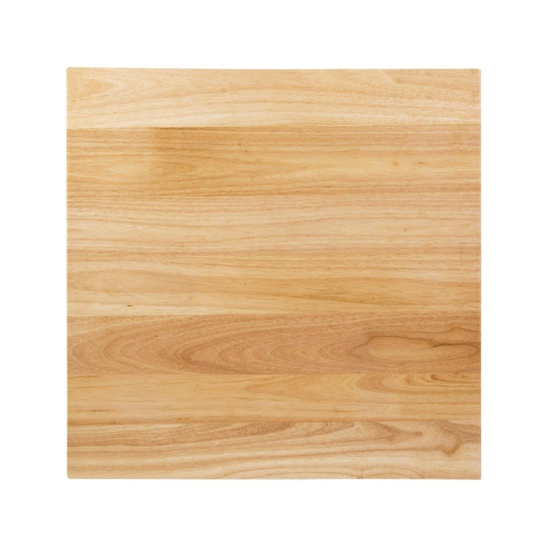 Tischplatte Quadratisch Holz Natur Bolero 700mm DY737 Tischplatte Quadratisch Holz Natur Bolero 700mm DY737
