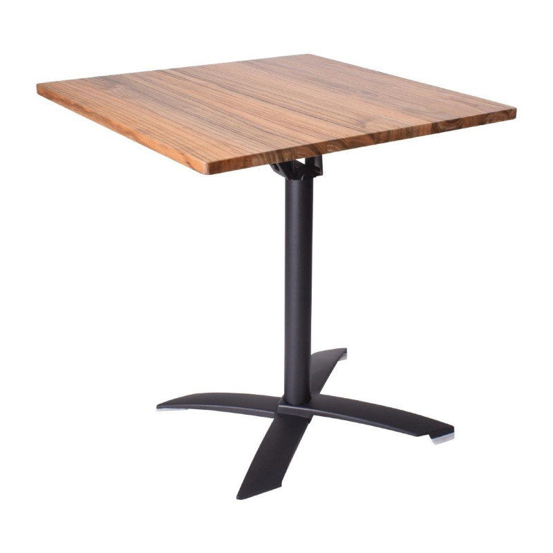 Table Bistro Pliante 70x70 cm - Design moderne et élégant Table Bistro Pliante 70x70 cm - Design moderne et élégant