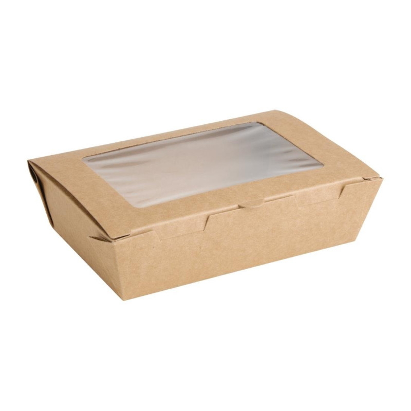Salatschalen PET 700 ml - Fenster - Packung 200 Fiesta Recycelbar Salatschalen PET 700 ml - Fenster - Packung 200 Fiesta Recycelbar