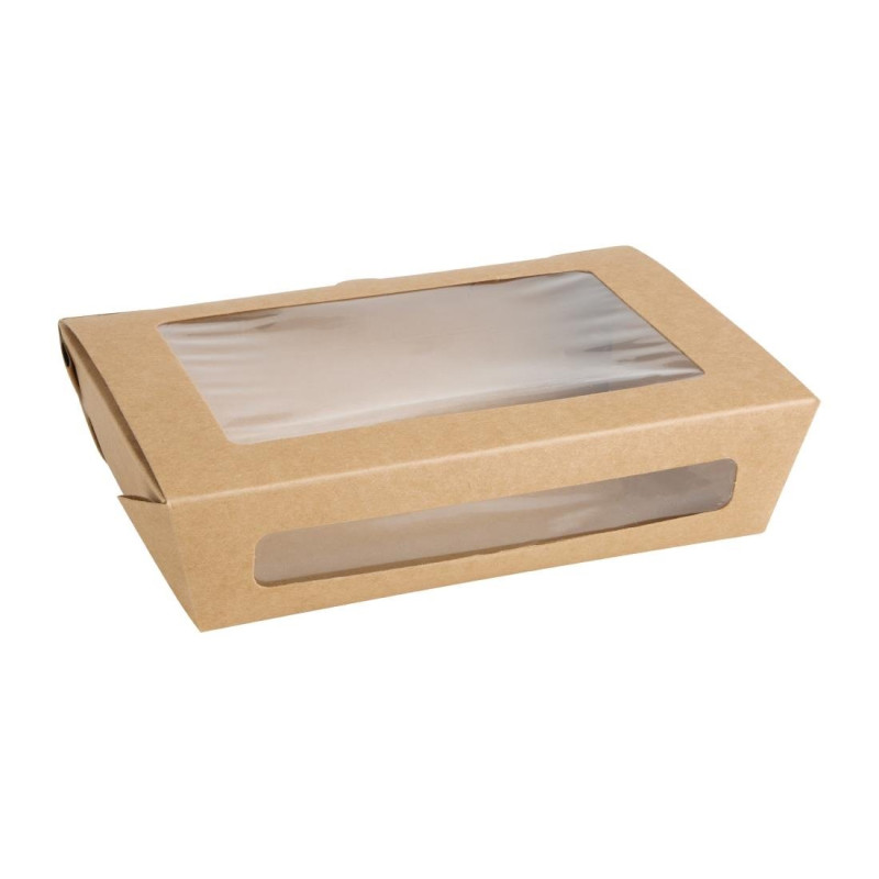Salatschalen PET 1200ml mit Fenster - Packung 150 | Umweltfreundlich & Praktisch Salatschalen PET 1200ml mit Fenster - Packung 150 | Umweltfreundlich & Praktisch