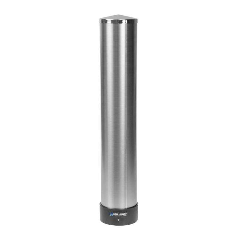 Wandspender San Jamar 350-710 ml aus Edelstahl Wandspender San Jamar 350-710 ml aus Edelstahl