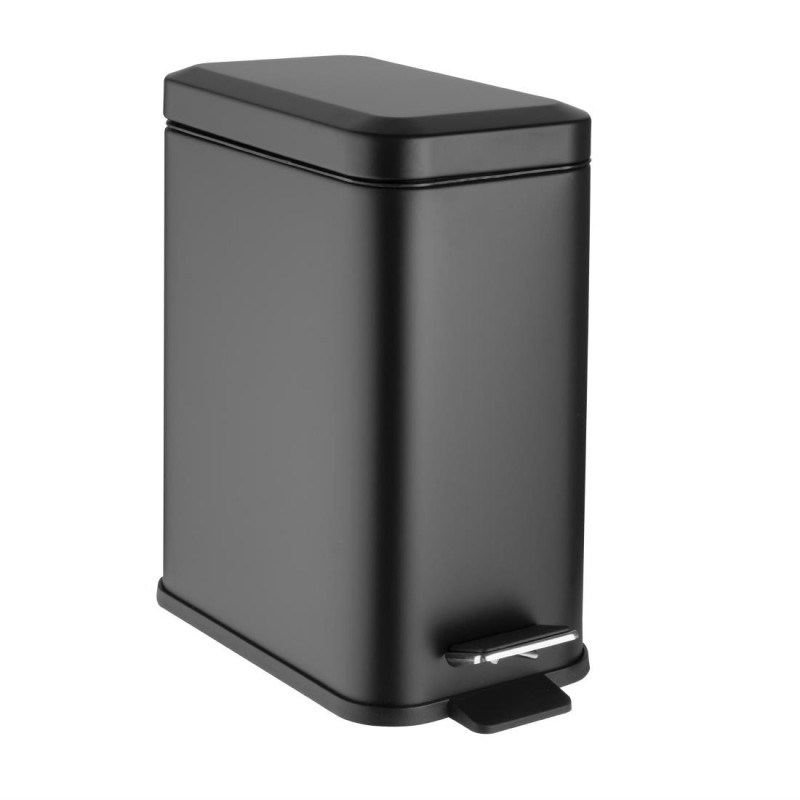 Schlanker schwarzer Badezimmer-Mülleimer - 5 L - Jantex Schlanker schwarzer Badezimmer-Mülleimer - 5 L - Jantex