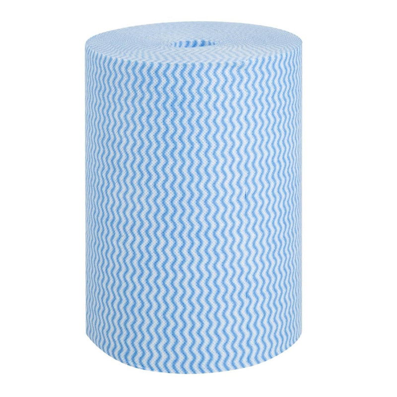 Kompostierbare Reinigungstücher Blau - 200 Blätter - Jantex Kompostierbare Reinigungstücher Blau - 200 Blätter - Jantex