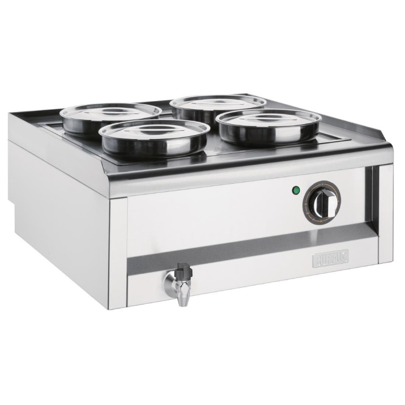 Bain-Marie 4 Töpfe Serie 600 - Buffalo Bain-Marie 4 Töpfe Serie 600 - Buffalo