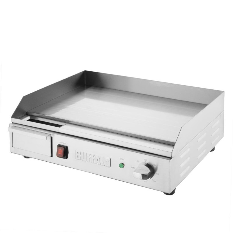 Elektrischer Grill aus poliertem Stahl - Buffalo Elektrischer Grill aus poliertem Stahl - Buffalo
