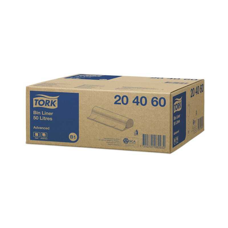 Müllsäcke 50L 10 Packungen - Tork Optimale Qualität Müllsäcke 50L 10 Packungen - Tork Optimale Qualität