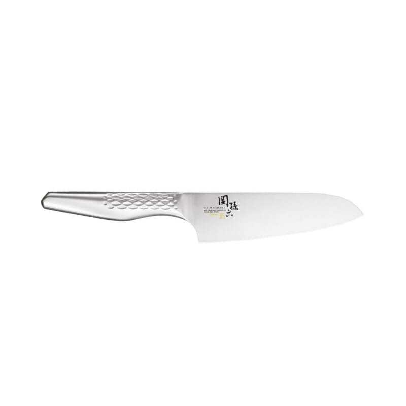 Messer Santoku Seki Magoroku Shoso 16,5 cm - Kai: präziser und ästhetischer Schnitt Messer Santoku Seki Magoroku Shoso 16,5 cm - Kai: präziser und ästhetischer Schnitt