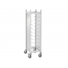 Wagen aus Edelstahl 10 GN 1/1 Tabletts