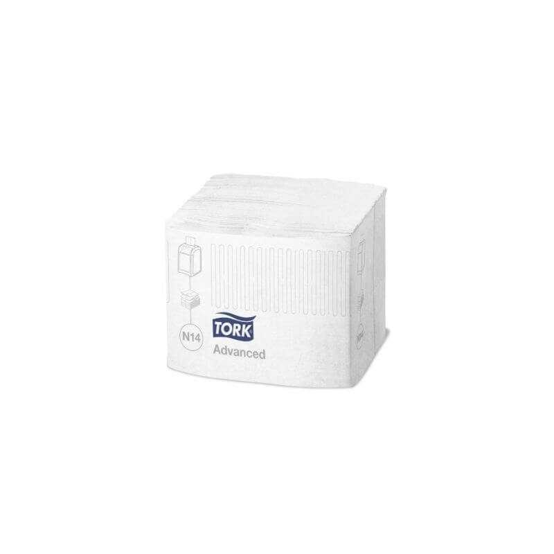 Weiße Servietten Xpressnap Fit® Tork - Packung mit 4320 Stück, Premium-Qualität Weiße Servietten Xpressnap Fit® Tork - Packung mit 4320 Stück, Premium-Qualität